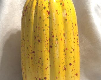 Glazed Ceramic Pumpkin