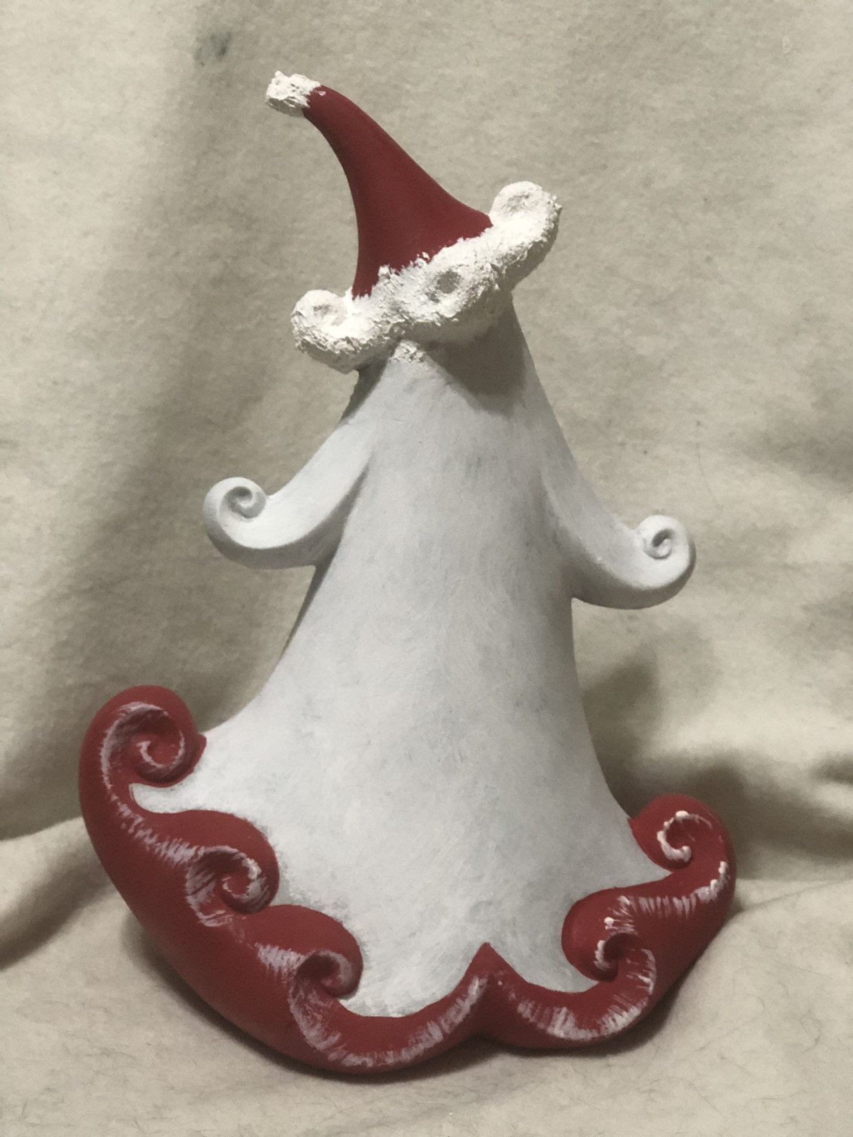 Ceramic Jolly Santa Tree