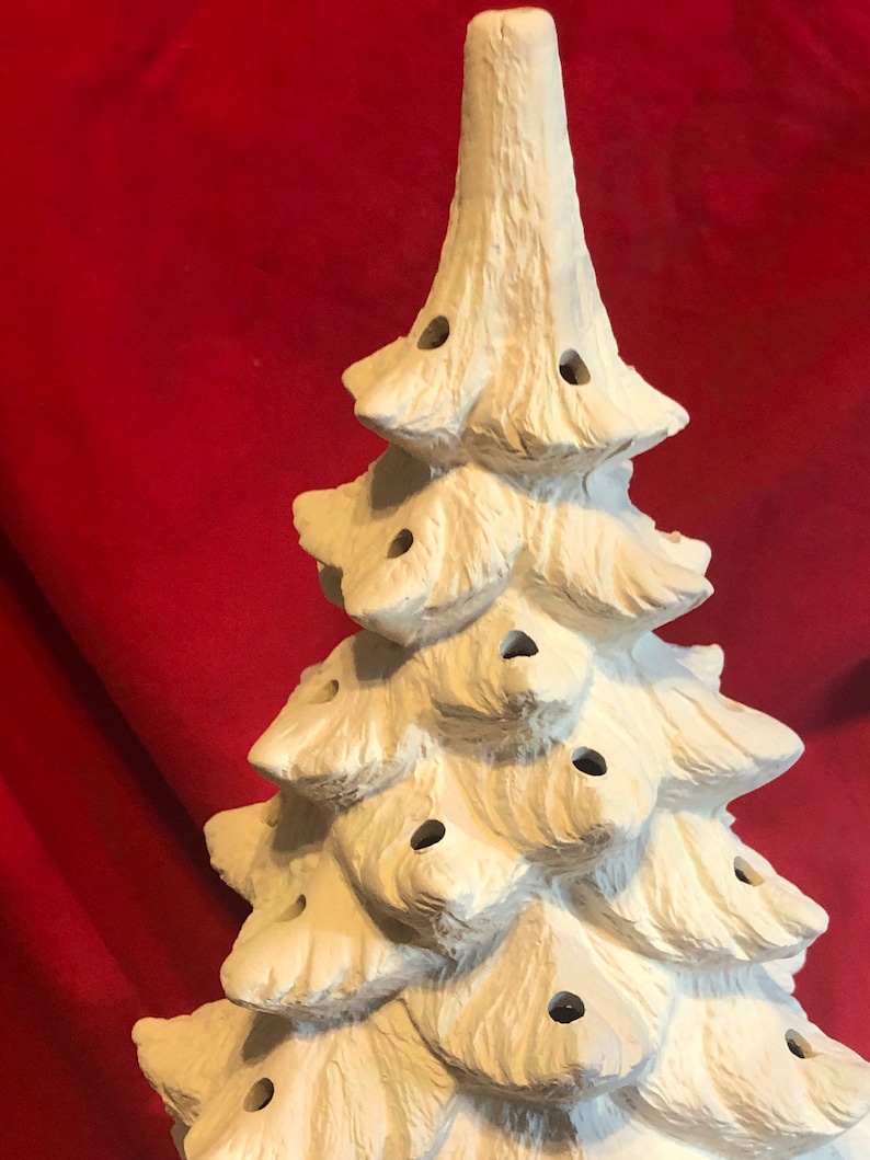 Vintage and exquisite Scioto Molds Ceramic Christmas Tree and Etsy