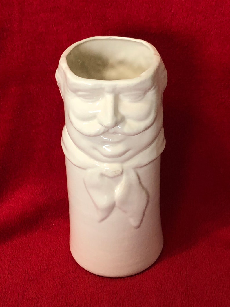 Milk Glass Glazed Ceramic Chef Utensil Holder Etsy