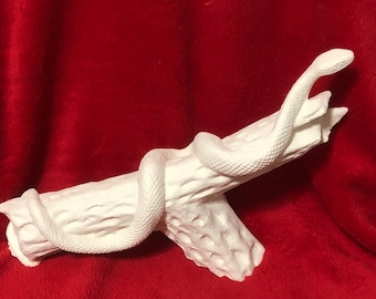 DIY Ceramic Bisque Snake - Ready-to-Paint DIY Craft Kit - Ceramic Snake Figurine - DIY Collecible Art - Unique Gift for Snake Lover - Gift