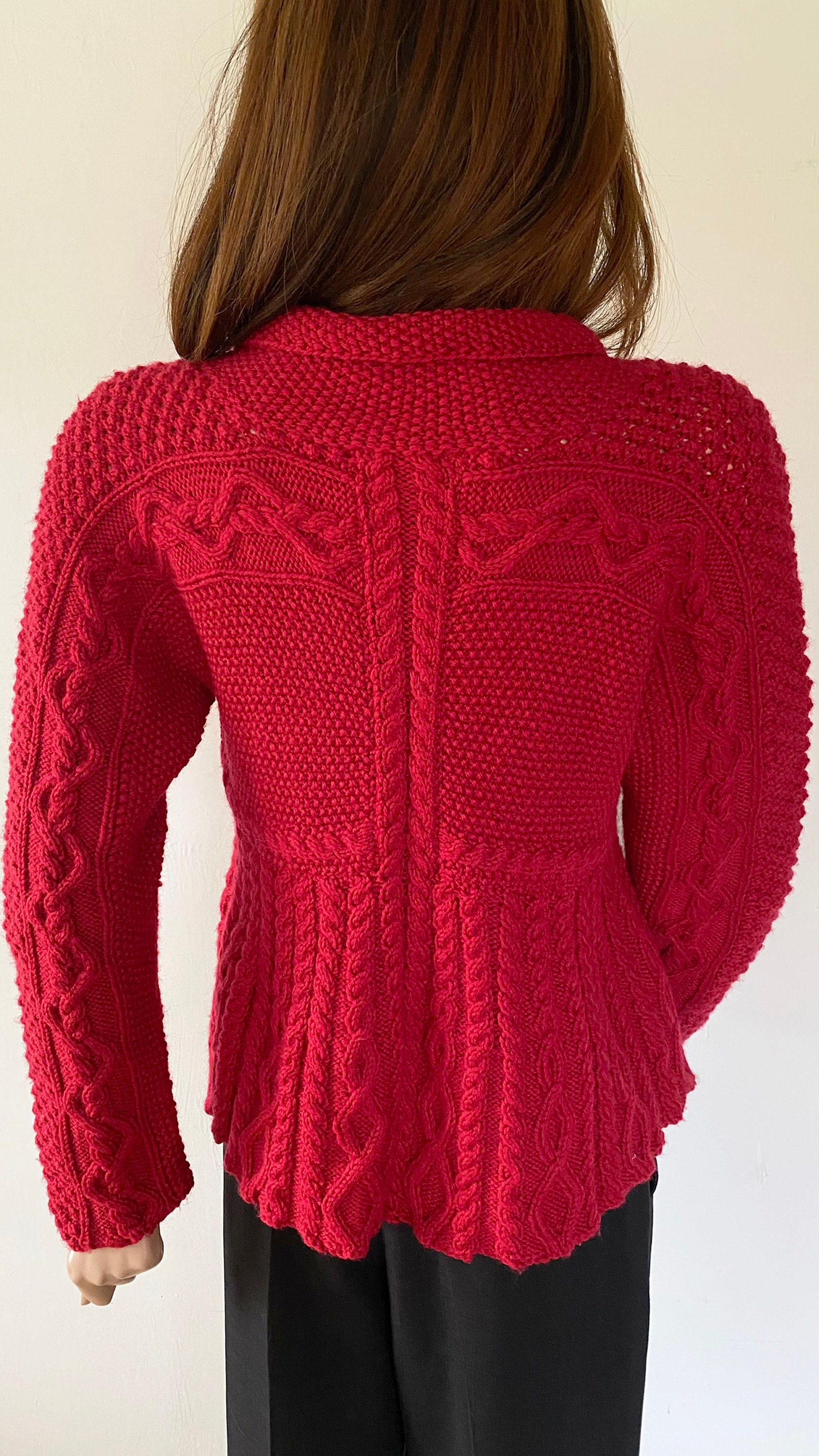 カーディガン hand knitting cardigan   ARGUE Noro A-Line Cardigan PDF - Yarn.com