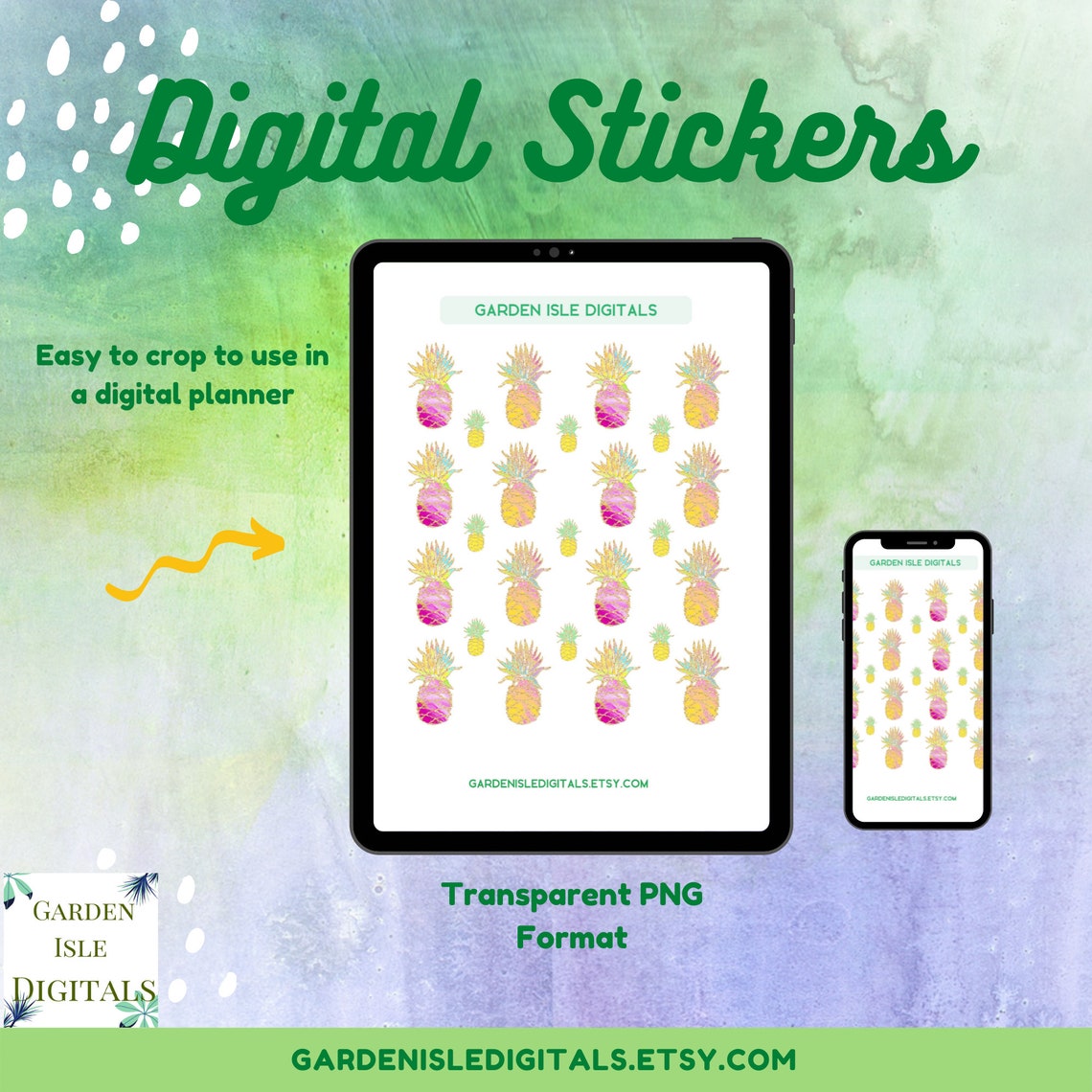 Printable Stickers Print and Cut Stickers Digital Stickers | Etsy