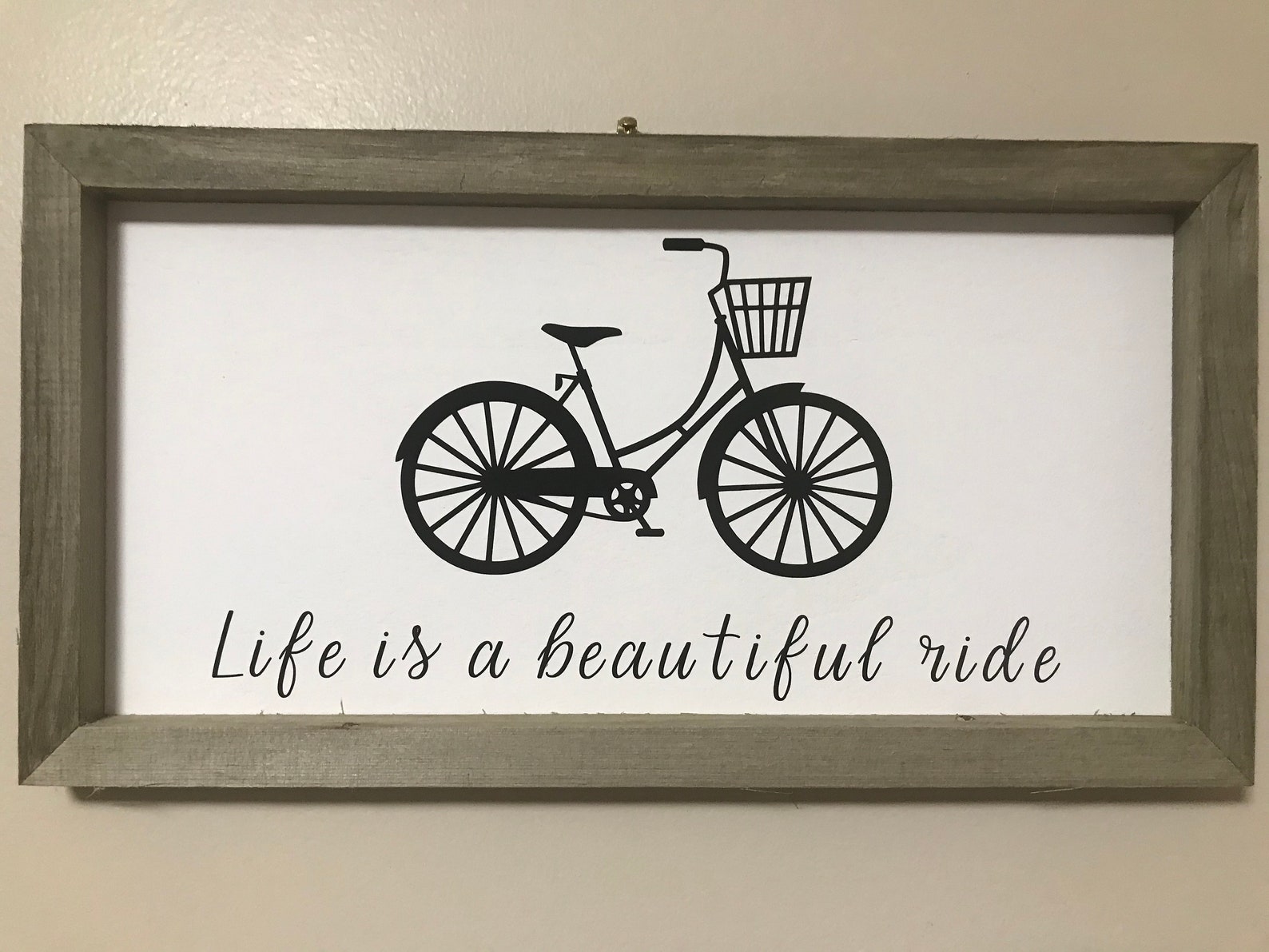 Life is a Beautiful Ride Etsy