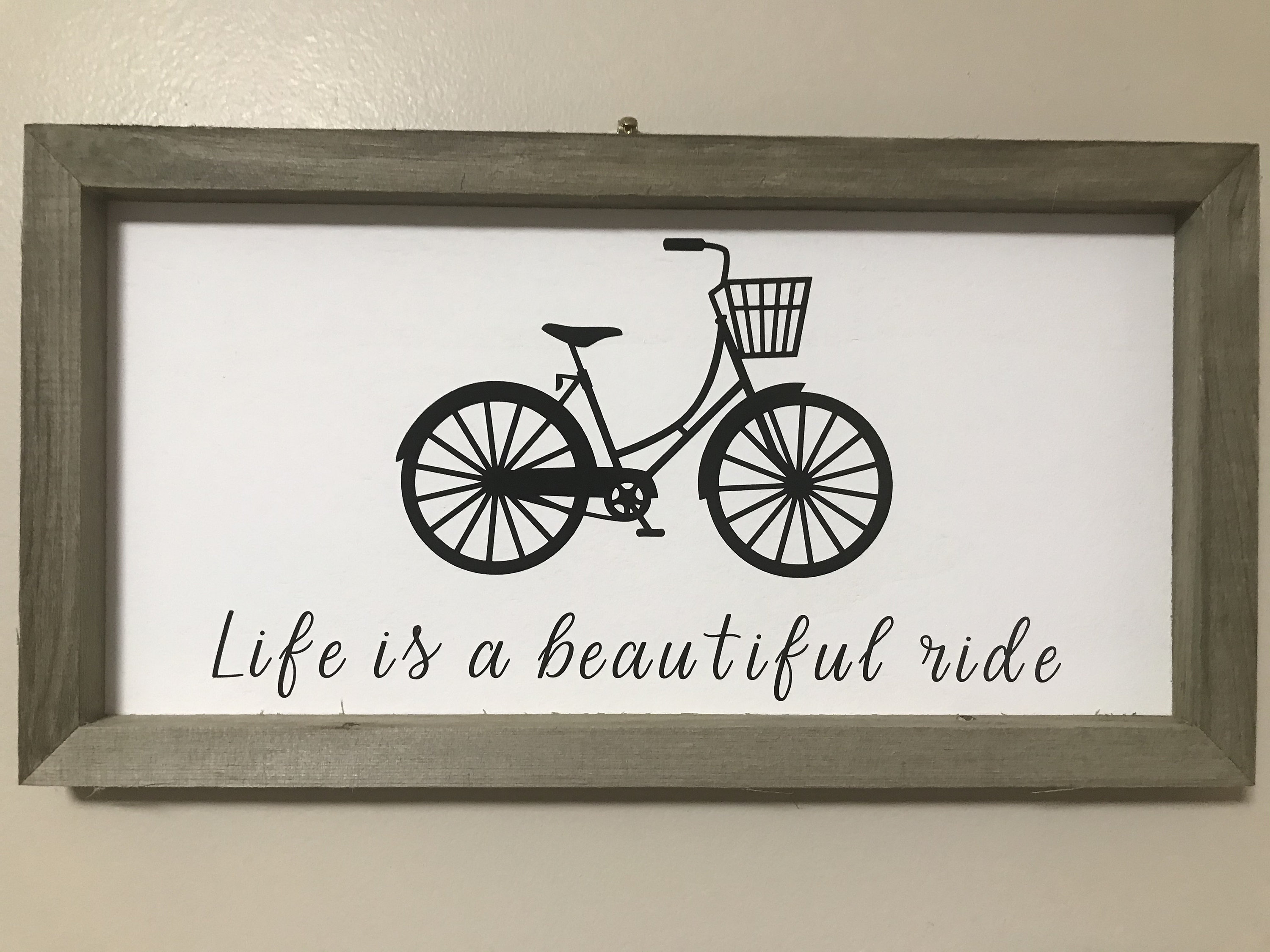 Life is a Beautiful Ride Etsy