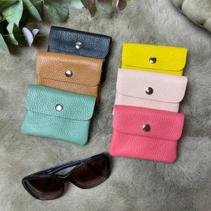 Portmonee, Geldbörse, Portemonnaie, Leder, klein, Bauchtasche