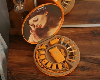 Vintage Women Beauty Set / Philips / Philips Beauty Set / Manicure