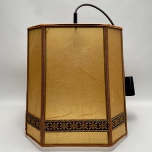 Mid Century Pendant Lamp / Cocoon Style Lamp / Vintage Ceiling Lamp / Hanging Light / Vintage Chandelier / Rustic Lamp / Germany /1970 /&#39;70s