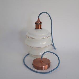 Mid Century Pendant Light / Vintage Pendant Lamp / 50&#39;s Yugoslavia / Ceiling Light / Retro Light / Rewired Vintage Light / Home Decor