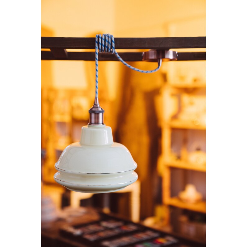 Mid Century Pendant Light Vintage Pendant Lamp 50/'s Yugoslavia Ceiling Light Retro Light Rewired Vintage Light Home Decor