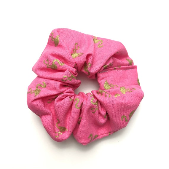 Pink Flamingo Scrunchies Kids Scrunchie 