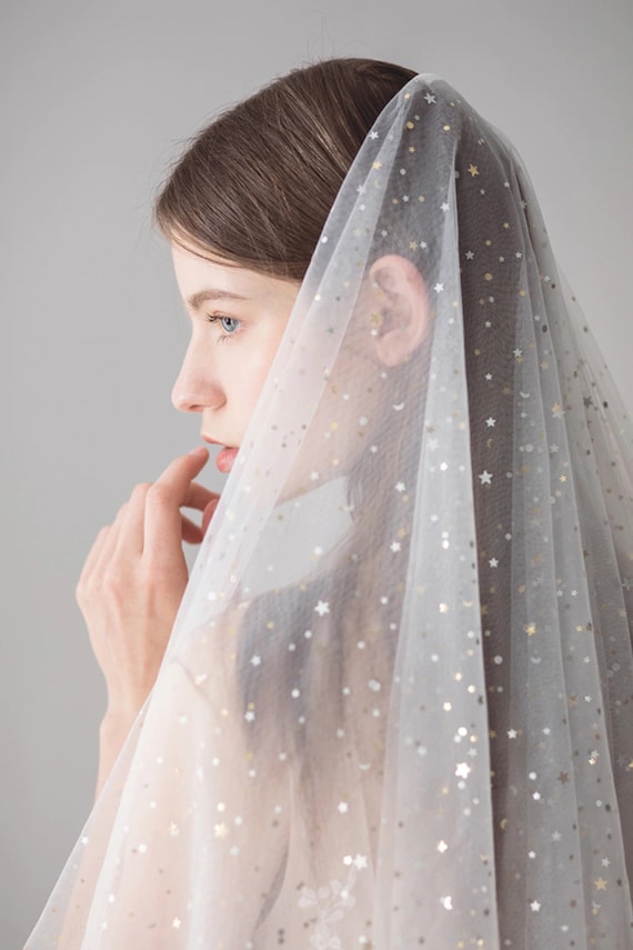 White/Ivory Bride Bridal Wedding Veils with Comb 2 Layer Elbow Veil  Headdress