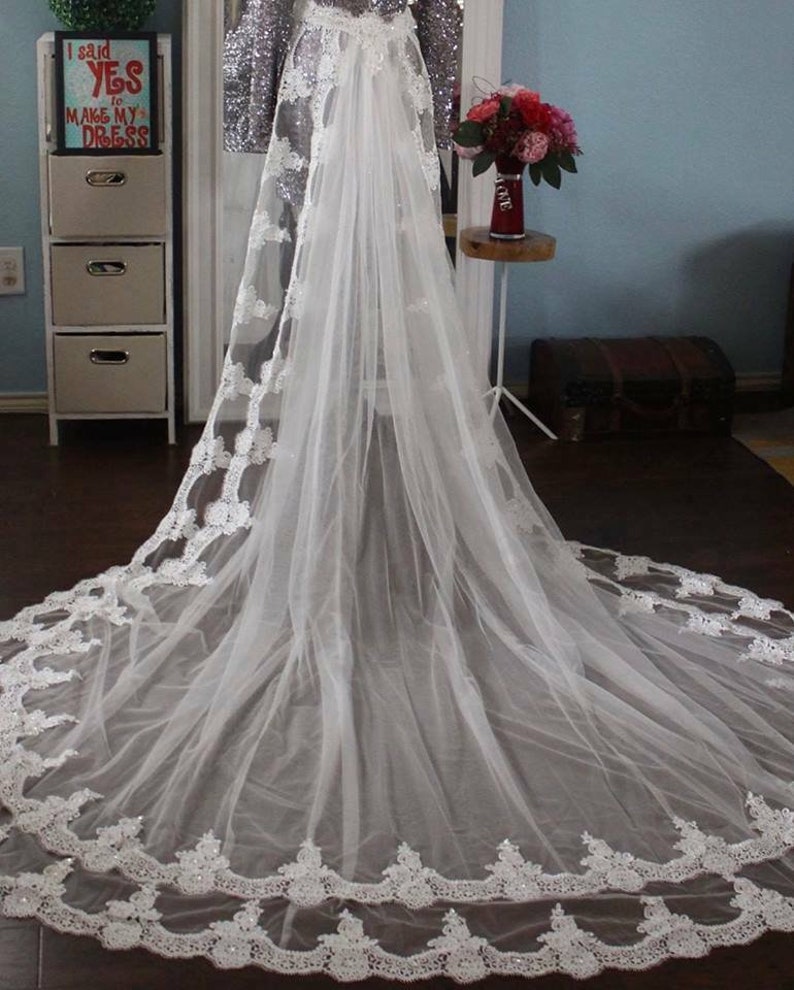 Woman Bridal Dress Embroidery Lace Detachable Train Removable - Etsy