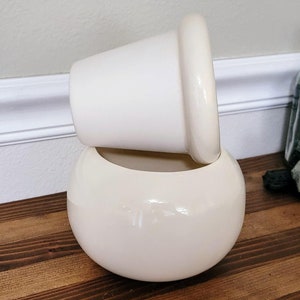 Medium Ceramic Bubble Self Watering / African Violet Pot