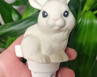 Bunny Rabbit - plant watering Spike - handmade indoor garden plant care decorations