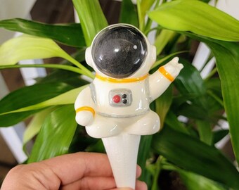 Astronaut Plant Watering Spike - Premium Ceramic Plant Waterer for Houseplants and Gardens