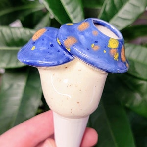 Small Mushroom Plant Watering Spike Premium Ceramic Watering Accessory for Houseplants and Gardens image 8