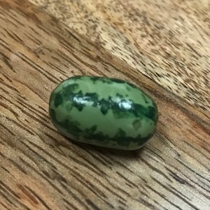 Dollhouse Miniature Watermelon, 1:12 Scale, dollhouse accessor, mini fruit, miniature watermelon, handmade
