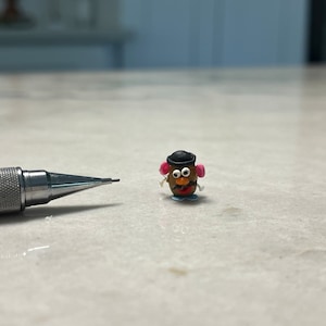 Dollhouse Miniature Potatohead, 1:12 Mini Toy