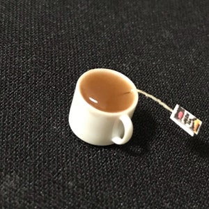 Dollhouse Miniature Hot Tea, Mug of Tea, Cup of Tea, 1:12 Scale