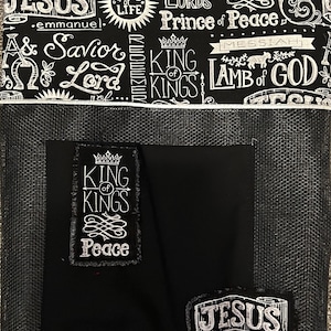 Names of God    Designer Worship Flag Bag