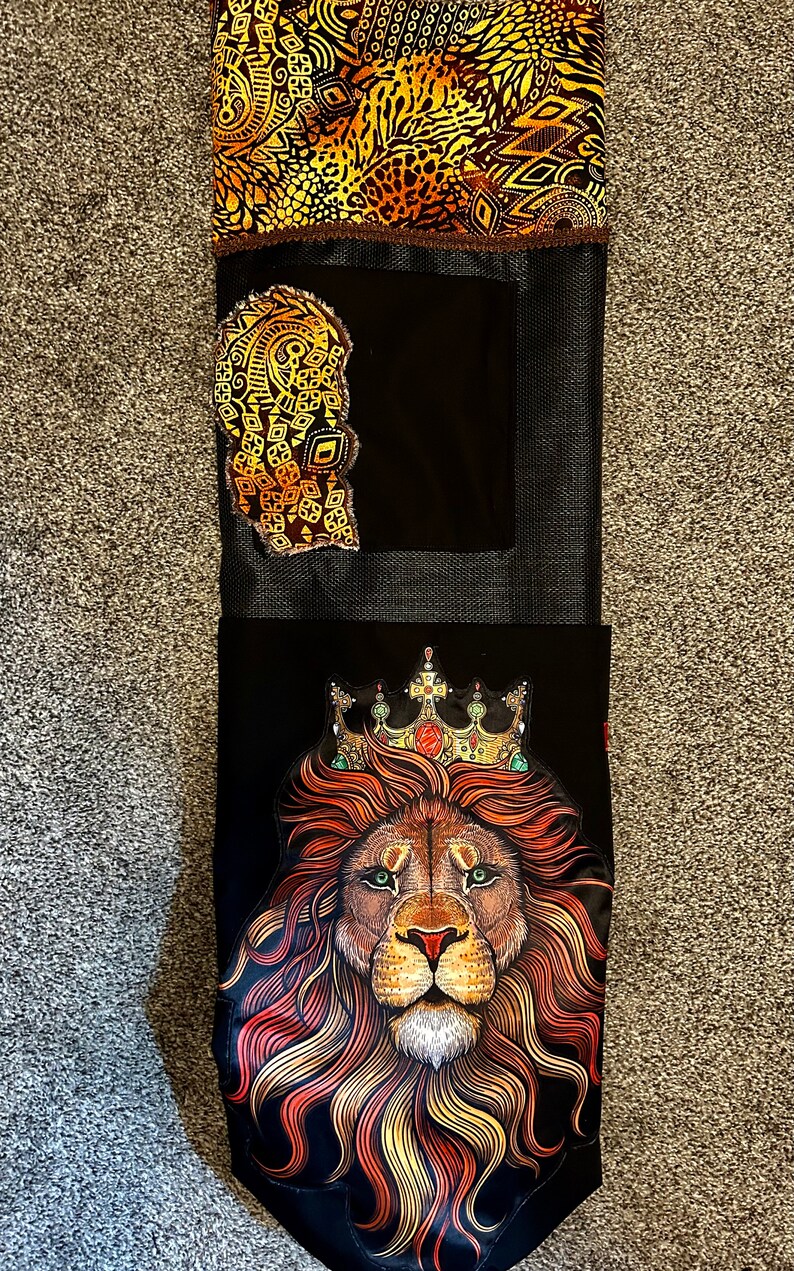 Kings Designer A Crowned King of Kings Designer Worship Flag Bag - Etsy