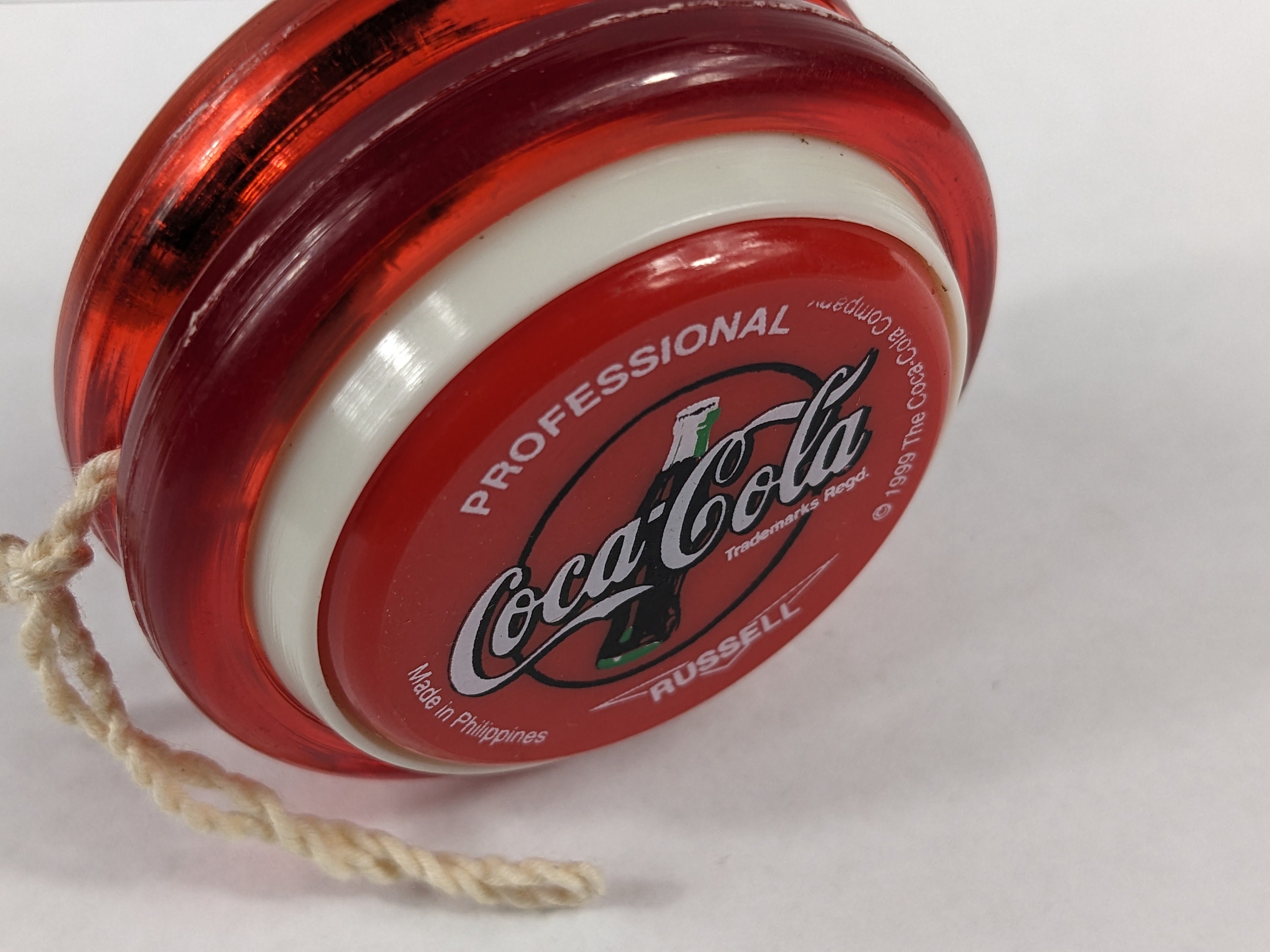 Vintage Yoyo Cocacola Russell Yoyo Original Made in Etsy
