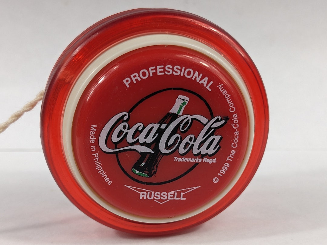 Vintage Yoyo Cocacola Russell Yoyo Original Made in Etsy