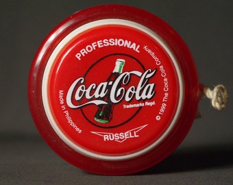 Vintage Yo-Yo Coca-Cola Russell Yoyo Original Made in Philippines
