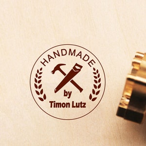 Custom Branding Iron / Wood Brand Iron Leather Stamp / Custom Wood Brand Iron for Wood, Meat, Food / Custom Metal Stamp Heat Emboss Stamp