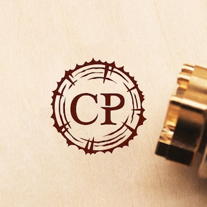 Iniciales personalizadas Hierro de marca de madera, Hierro de marca de cuero, marca de bistecRo de marca personalizado para bodas de madera