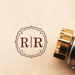 Sello de metal personalizado Sello de estampado de calor / Hierro de marca de madera personalizado para madera, carne, alimentos / hierro de marca personalizada / Sello de cuero personalizado de marca de madera