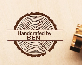 Custom Metal Stamp Heat Emboss Stamp / Logo Branding Iron for Wood, Meat, Food/Custom Brand Iron / Custom Wood Branding Iron Leather Stamp