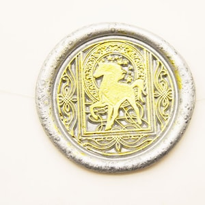 Sello de lacre de Caballo del Tarot, sello de lacre para bodas: regalo para lectores de tarot, regalo de Navidad, paquete de decoración.