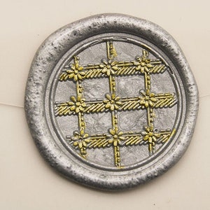 Blumen Siegel Stempel, Blumen Siegel Stempel, Blumen Hochzeit Wachs Stempel Siegel, Blumen Siegel Stempel