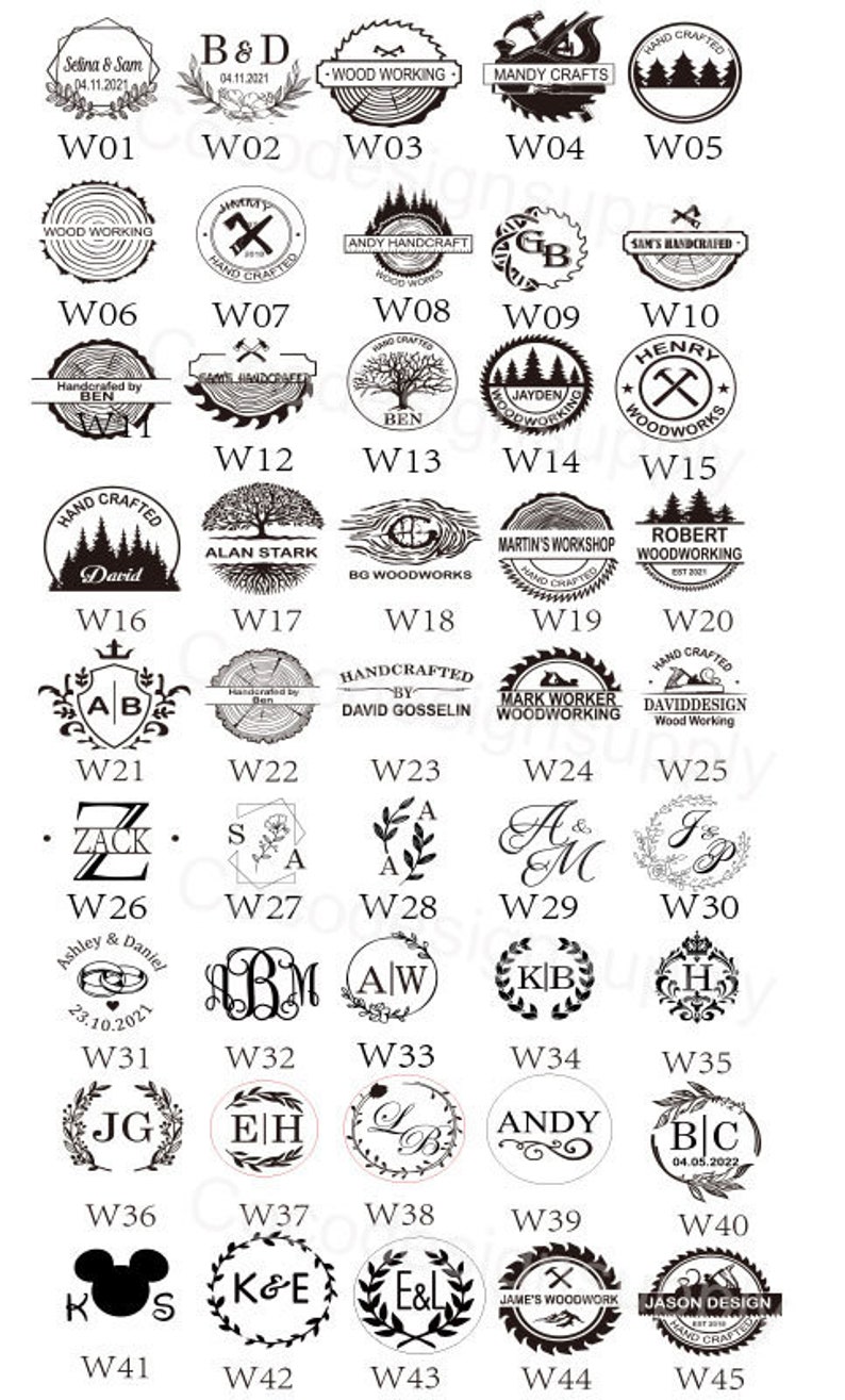 Custom Branding Iron Electric Wood Branding Iron Wood Etsy