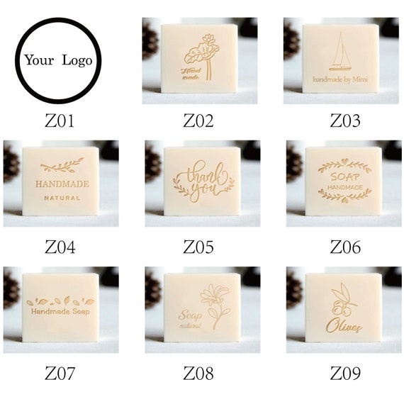 1pcs Handmade Soap Stamp Scrapbooking Engraving Resin Soaps Stamps