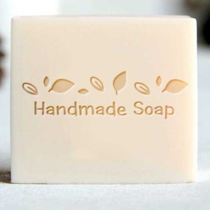 Timbro di sapone per foglie, timbro di sapone acrilico, timbro di sapone acrilico naturale, timbro di biscotti acrilico / timbro a sapone fatto a mano