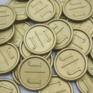 Benutzerdefinierte Wachssiegel, Hochzeitseinladung Wachssiegel-Aufkleber, selbstklebende Wachssiegel-Aufkleber, personalisierbar mit Ihrem Logo