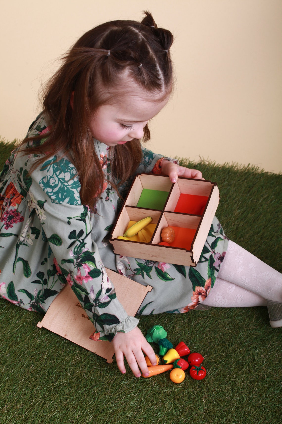 Colors sorting set Color sorting Personalized toy toy Etsy