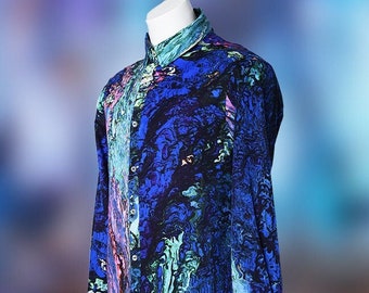 Men's Limited Edition One-of-a-kind Luxury Shirt from Steve Luongo Designs