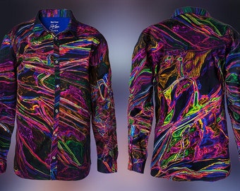 Men's Limited Edition One-of-a-Kind Luxury Shirt from Steve Luongo Designs