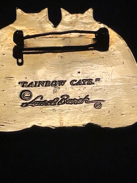 Laurel Burch “Rainbow Cats” - image 3