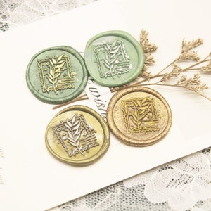 Leaf Wax Seal Stamp  Wax seal stamp kit wedding custom, wedding wax stamp seal ,sealing wax stamp,seal stamp wedding,wedding stamp