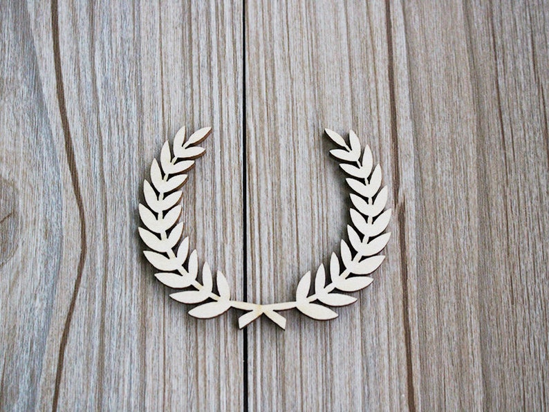 Corona De Madera Natural Para Decorar - Diferentes Tamaños, 3 Mm Grosor, Ideal Para Scrapbooking, Manualidades O Fiestas
