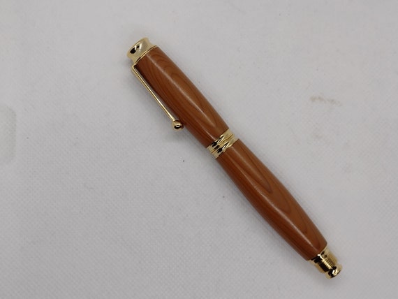 Handmade Ballpoint Pen, Precious Wood Series, Yew