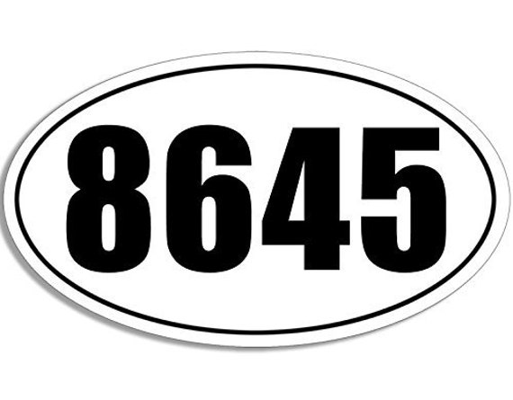 8645 Bubble-free stickers 