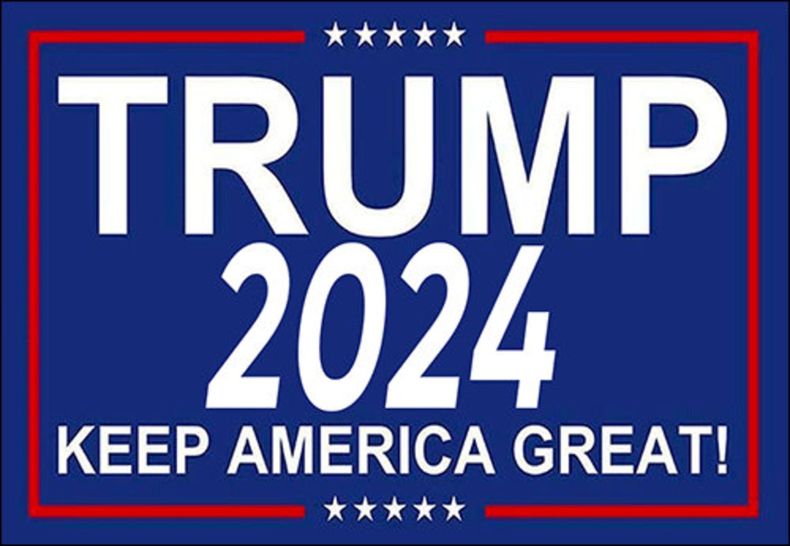 3x4 inch Trump 2025 Keep America Great Sticker donal 24 Etsy Nederland