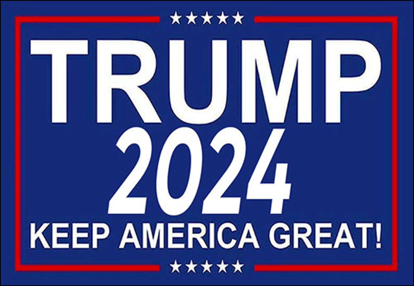 3x4 inch Trump 2024 Keep America Great Sticker donal 24 Etsy Nederland