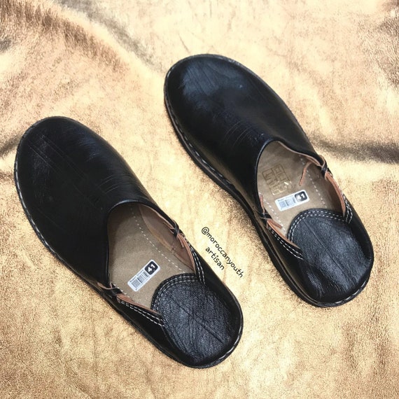 mens babouche slippers